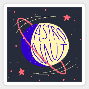 Astronaut Sticker